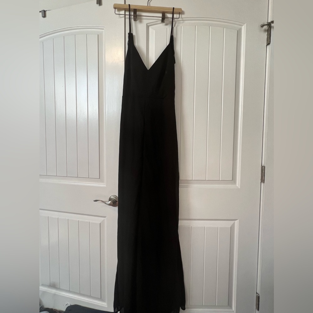 LuLus Black Gown Size L